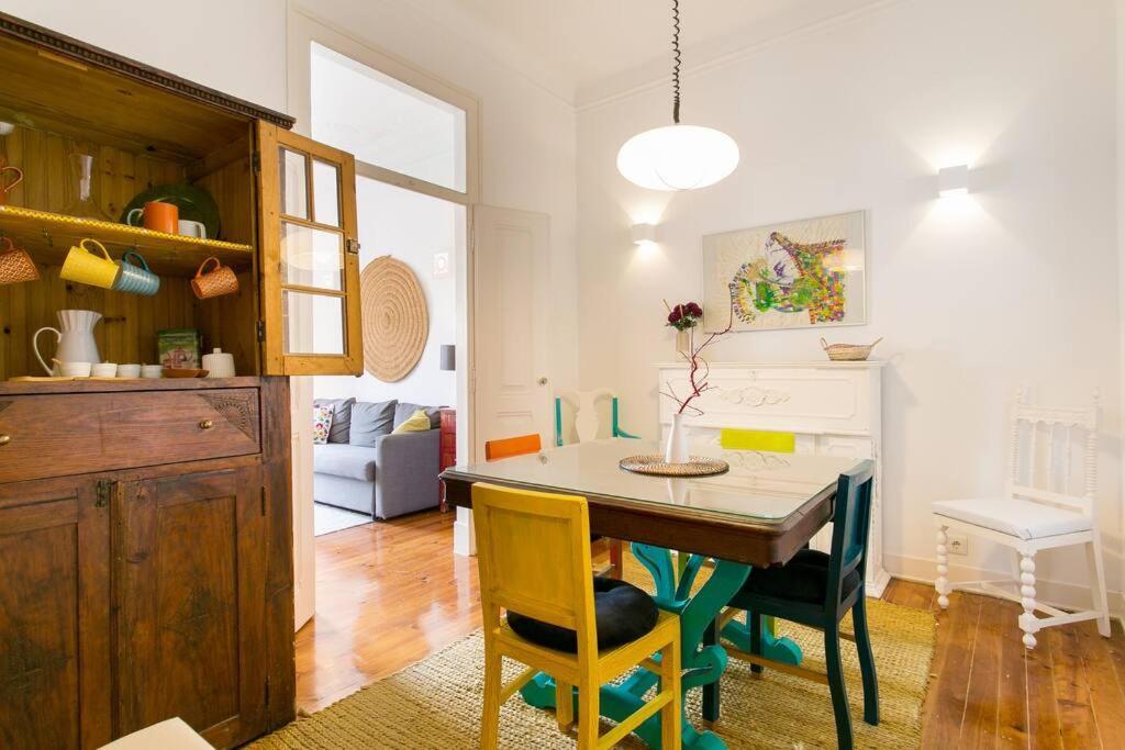 Principe Real Cool And Artistic 3 Bedrooms Flat! Lisboa Dış mekan fotoğraf